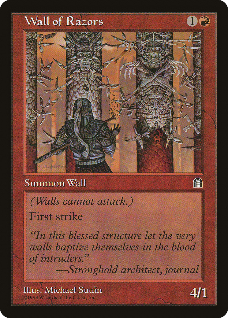 Wall of Razors [STH - N/A]