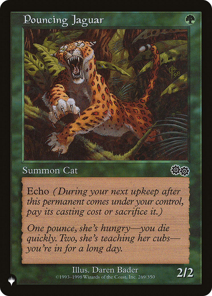 Pouncing Jaguar [LIST - 269/350]