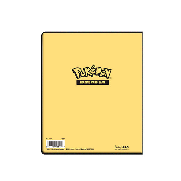 Ultra PRO: 4-Pocket Portfolio - Pokemon- Pikachu 2025