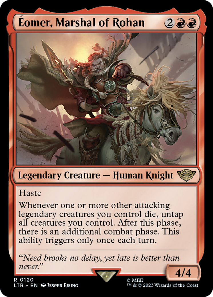 Eomer, Marshal of Rohan [LTR - 120]