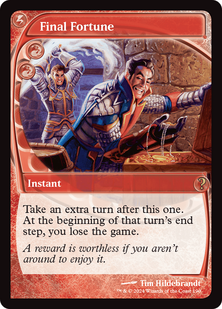 Final Fortune (Future Sight) [MB2 - 190]