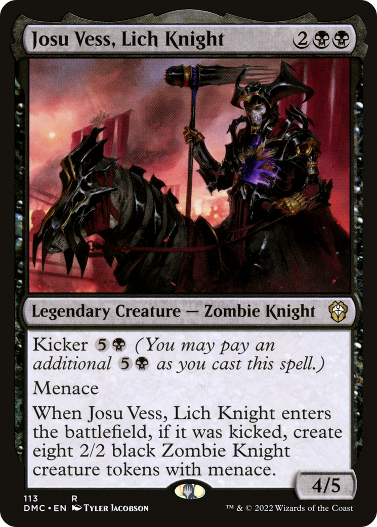 Josu Vess, Lich Knight [DMC - 113]