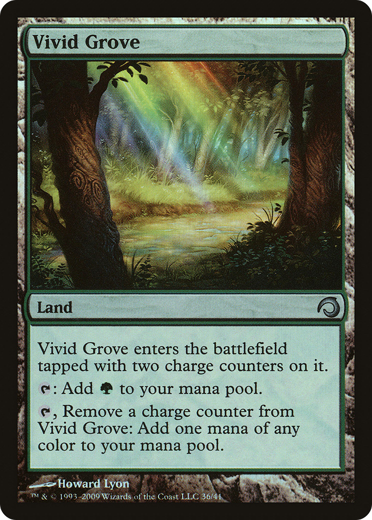 Vivid Grove (PDS-036) - Premium Deck Series: Slivers Foil