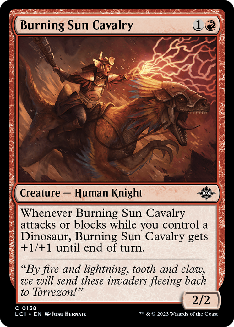 Burning Sun Cavalry [LCI - 138]