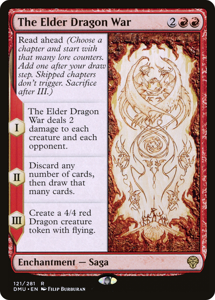 The Elder Dragon War [DMU - 121]