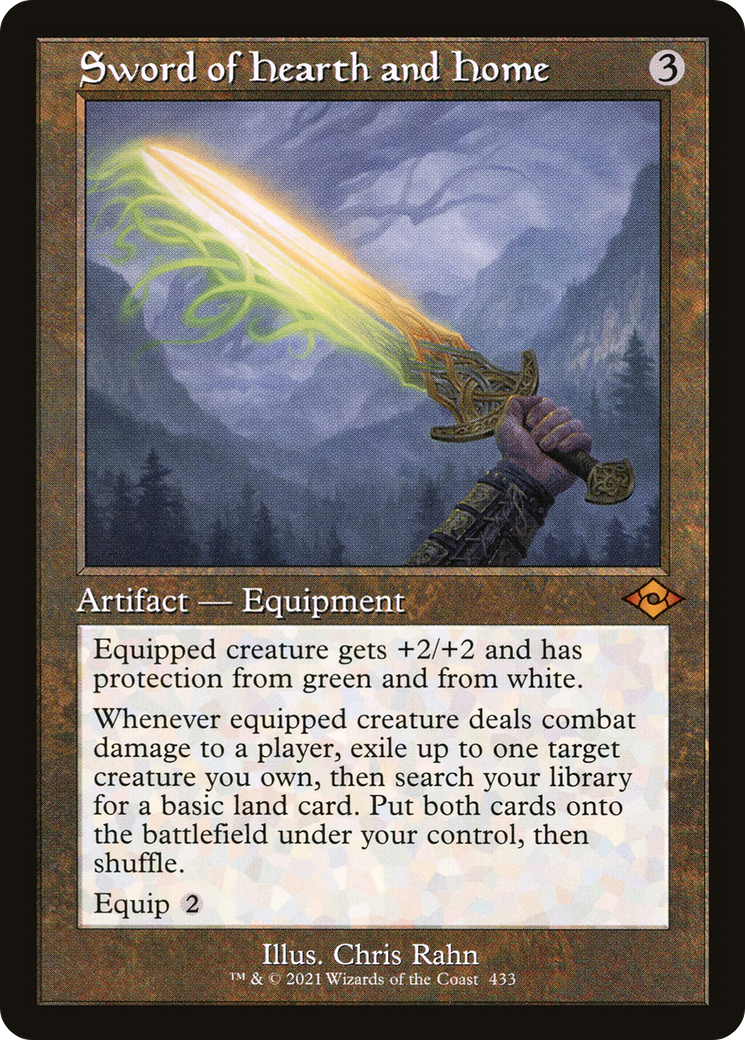 Sword of Hearth and Home (Retro Frame) [MH2 - 433]