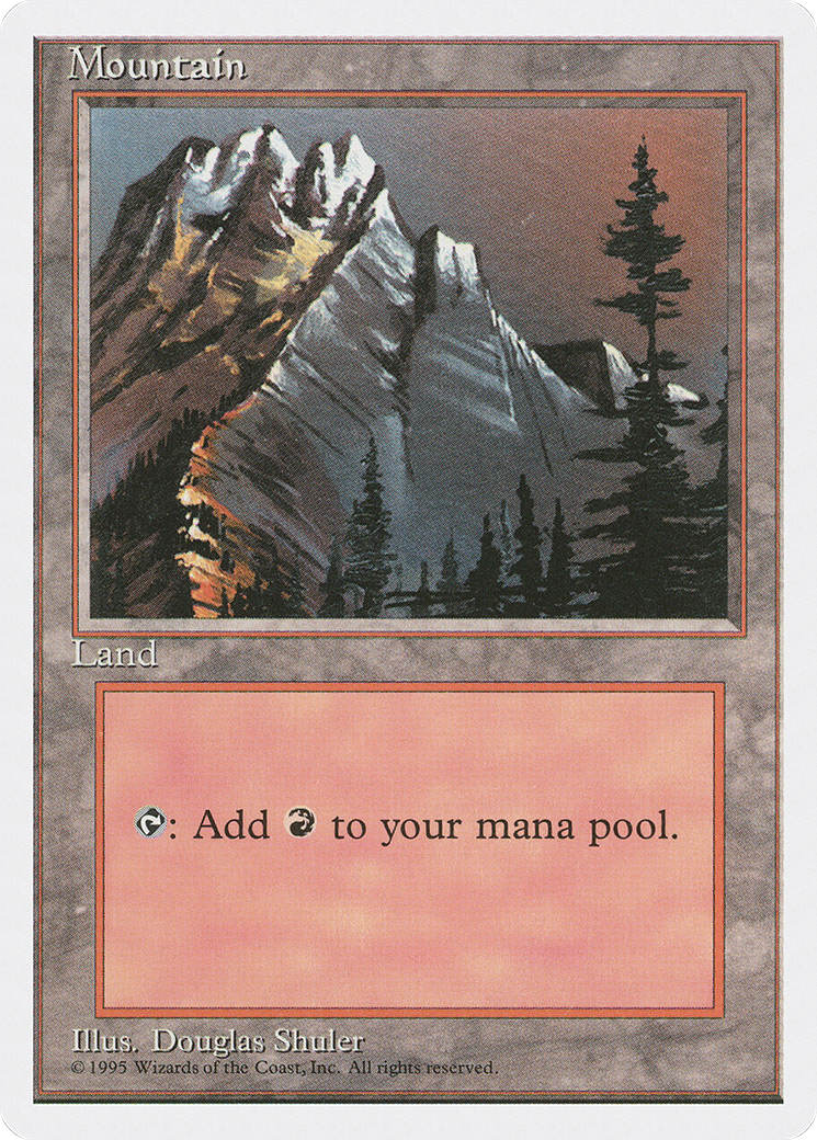 Mountain (A) [4ED - 183]