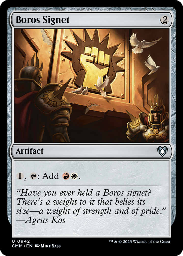 Boros Signet [CMM - 942]