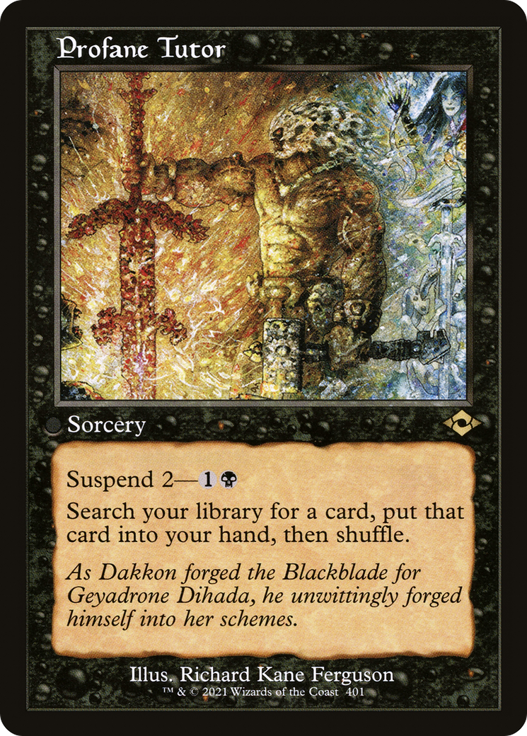 Profane Tutor (Retro Frame) [MH2 - 401]