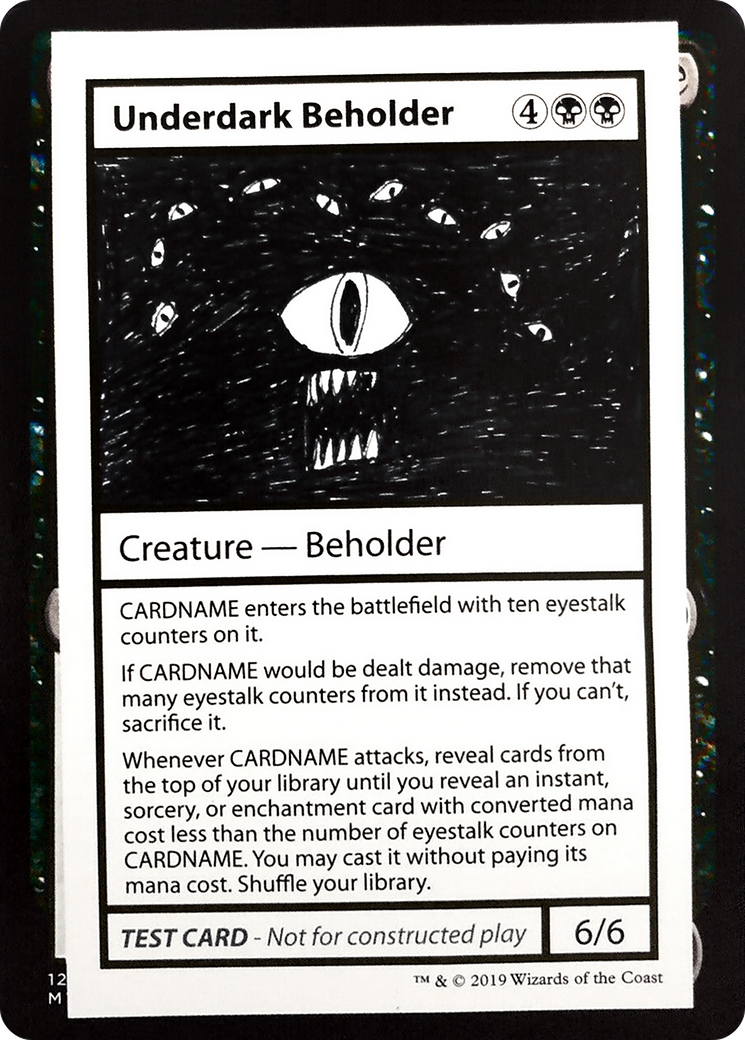 Underdark Beholder (No PW Symbol) [CMB1 - N/A]