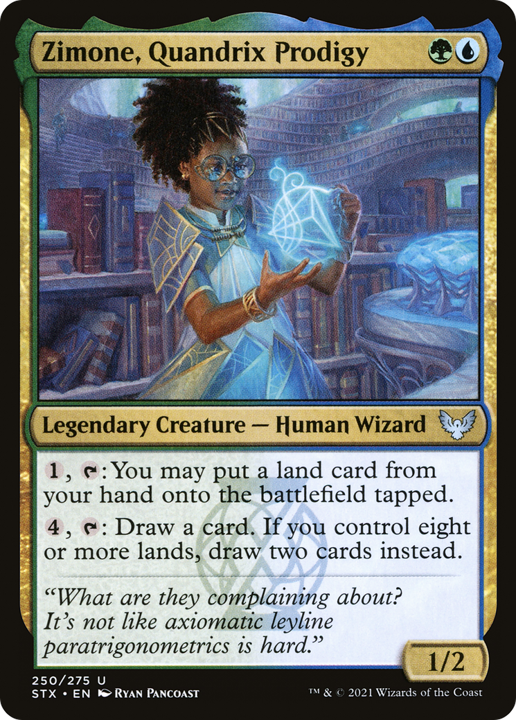 Zimone, Quandrix Prodigy [STX - 250]