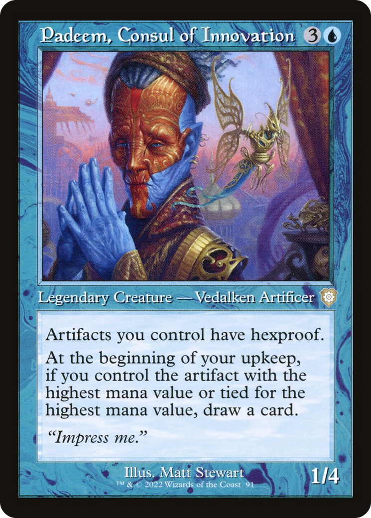 Padeem, Consul of Innovation (Retro Frame) [BRC - 91]