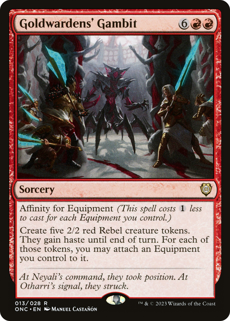 Goldwardens' Gambit [ONC - 13]