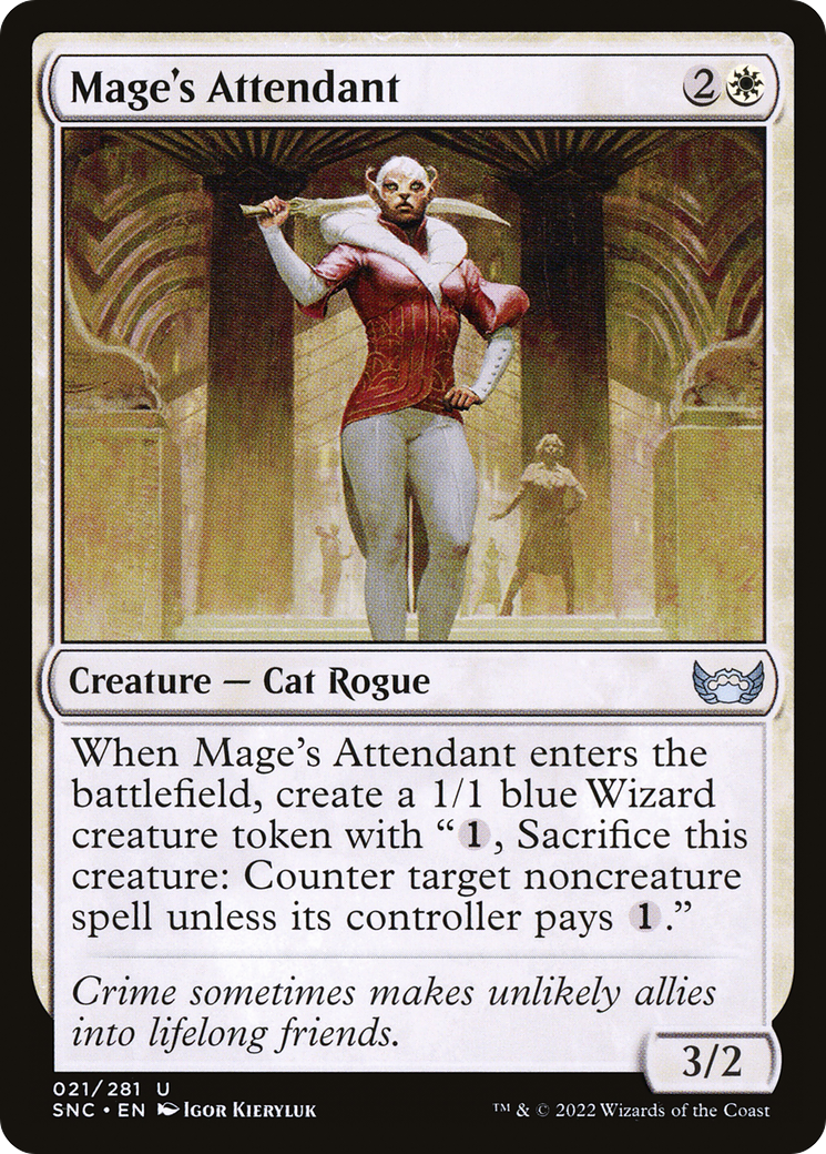 Mage's Attendant [SNC - 21]
