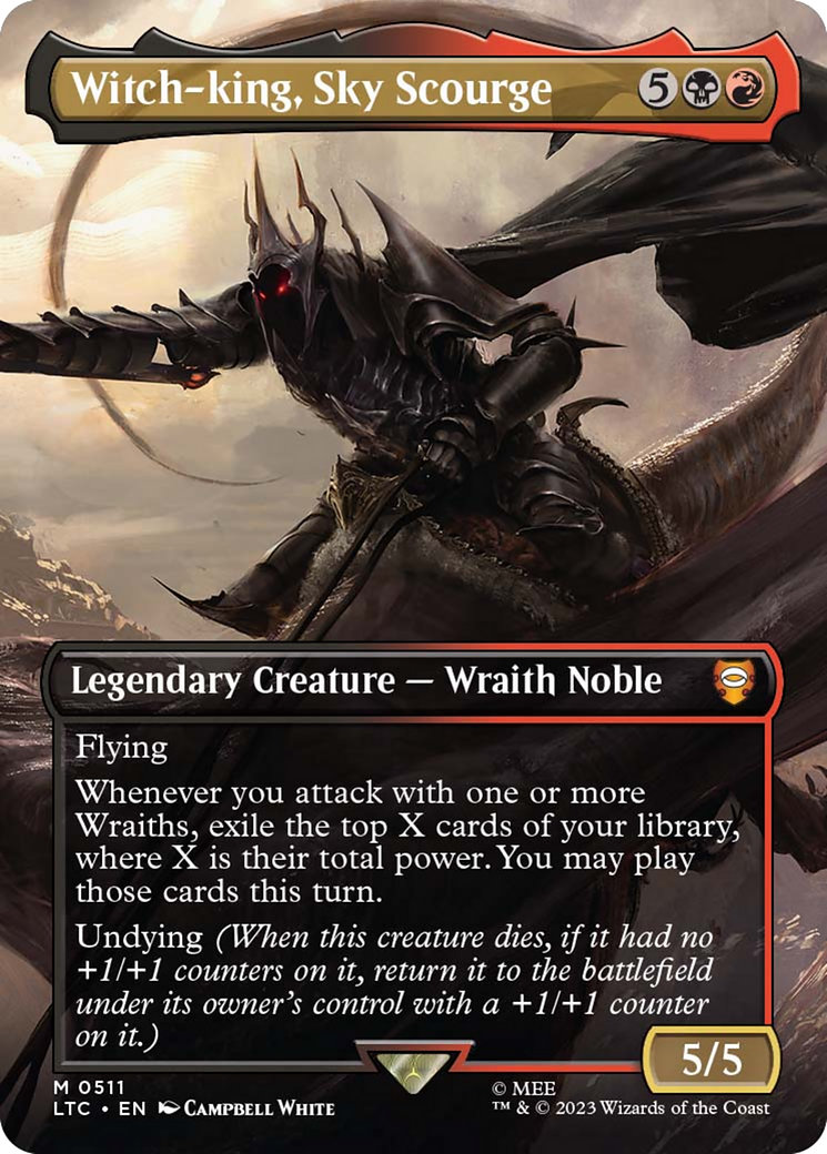 Witch-king, Sky Scourge (Borderless) [LTC - 511]
