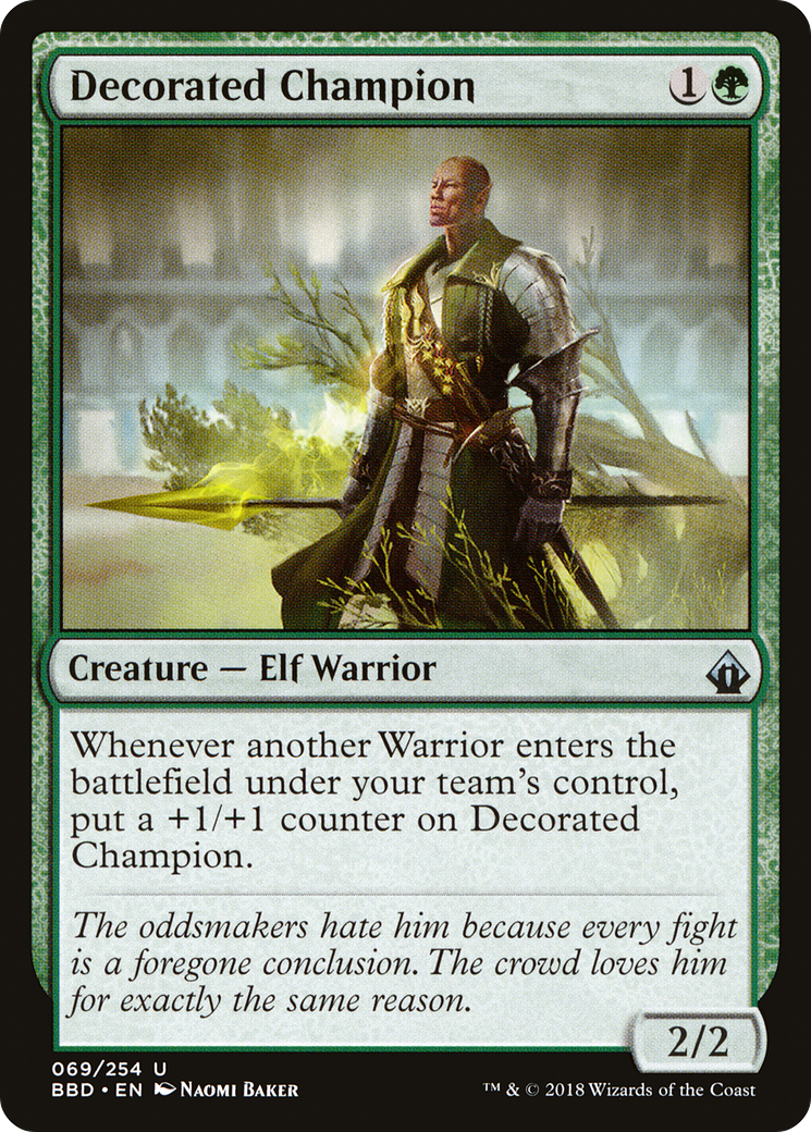 Decorated Champion [BBD - 69]