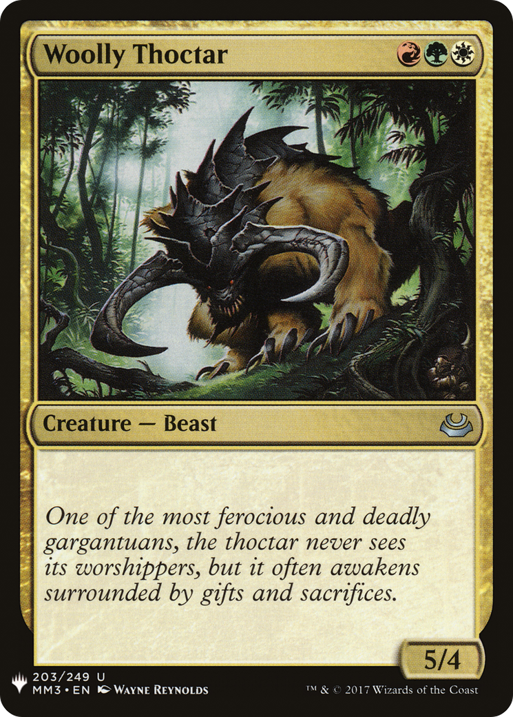 Woolly Thoctar [LIST - 203]