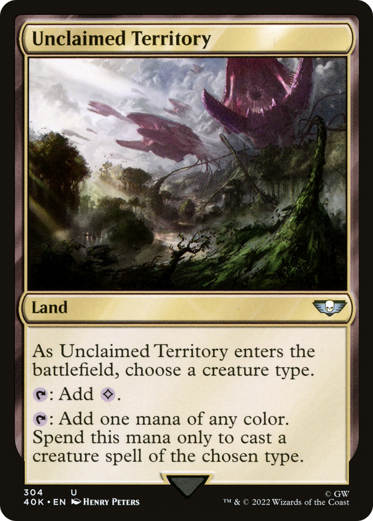 Unclaimed Territory [40K - 304]