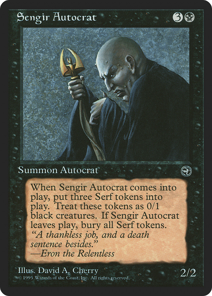 Sengir Autocrat [HML - N/A]
