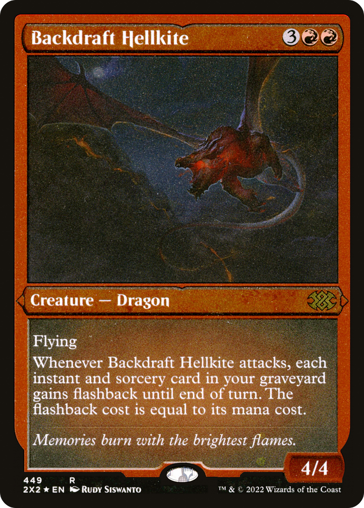 Backdraft Hellkite (Foil Etched) [2X2 - 449]