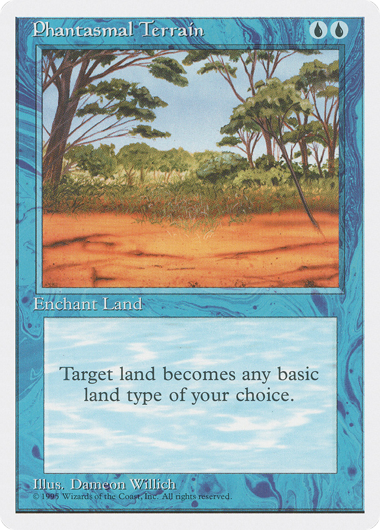 Phantasmal Terrain [4ED - N/A]
