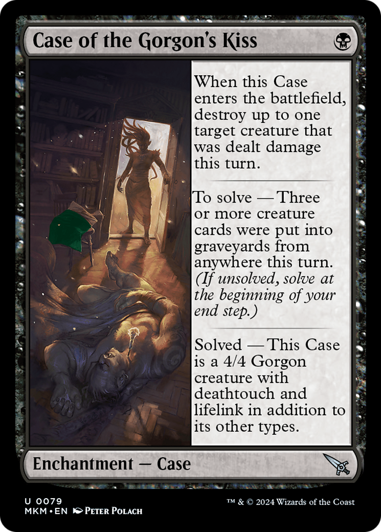 Case of the Gorgon's Kiss (b) [MKM - 79]