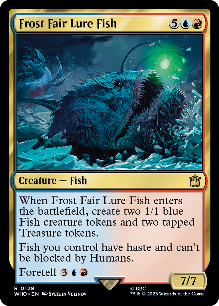 Frost Fair Lure Fish [WHO - 129]