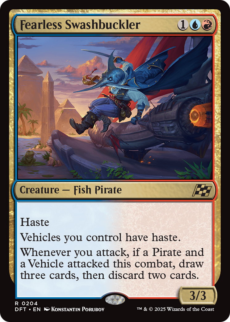 Fearless Swashbuckler (DFT-204) - Aetherdrift