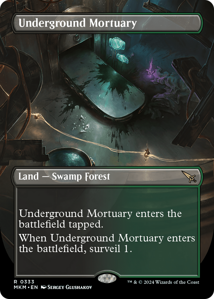 Underground Mortuary (Borderless) [MKM - 333]