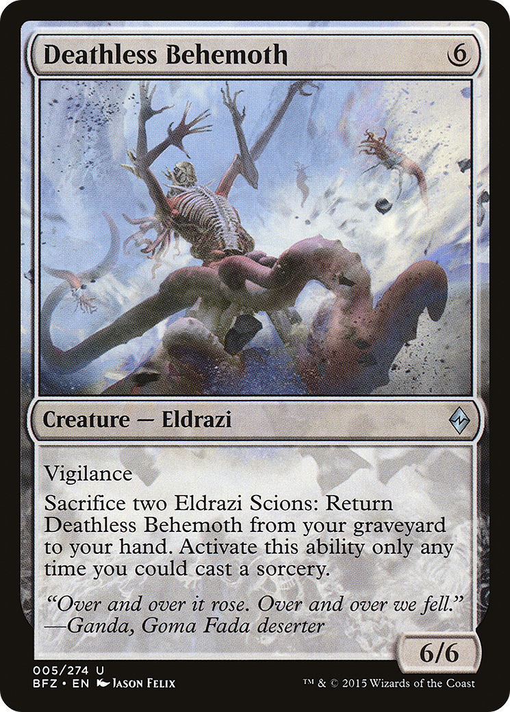 Deathless Behemoth [BFZ - 5]