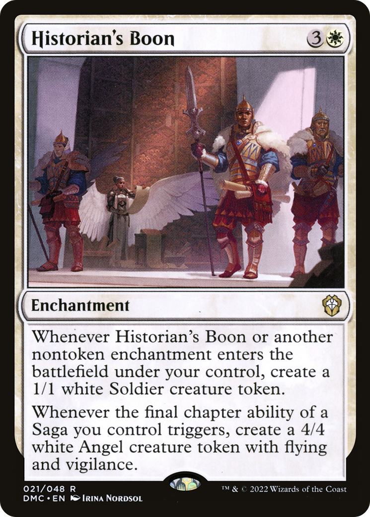 Historian's Boon [DMC - 21]