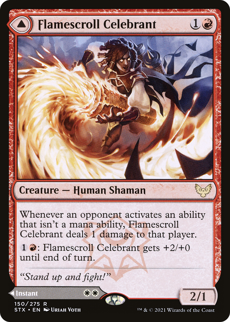 Flamescroll Celebrant [STX - 150]