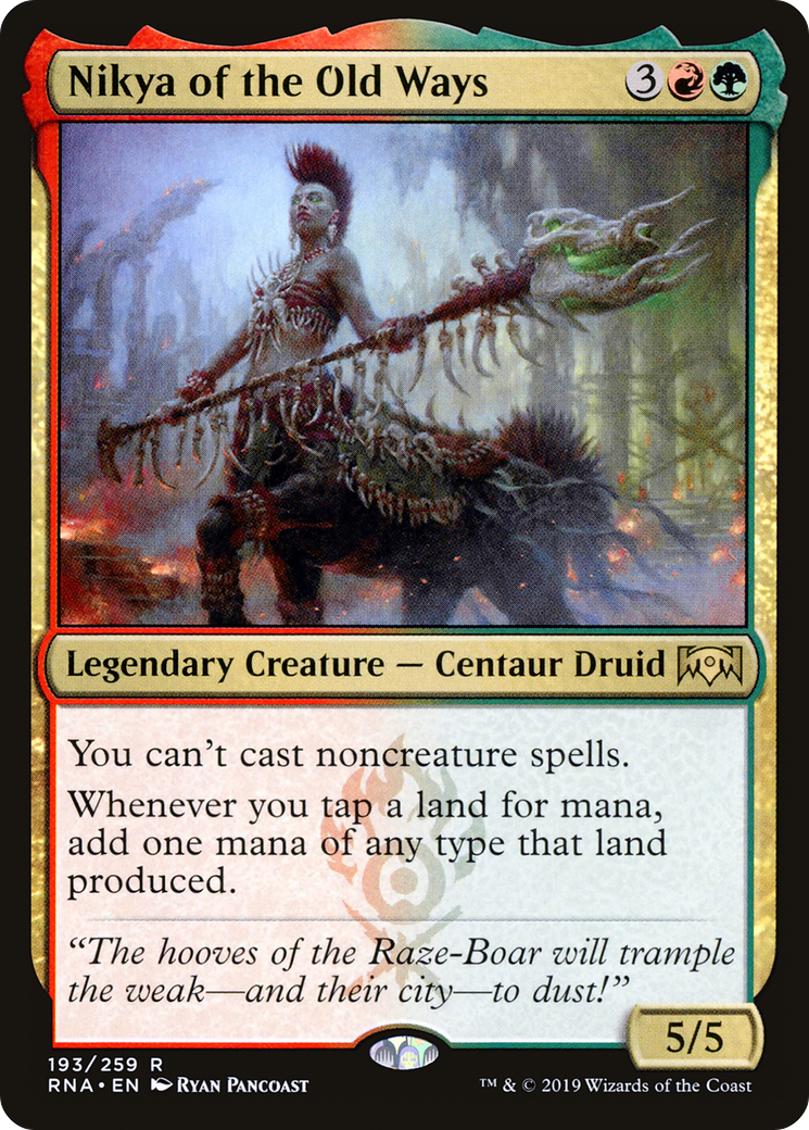 Nikya of the Old Ways [RNA - 193]