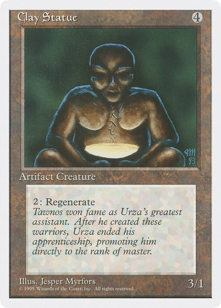 Clay Statue [4ED - N/A]