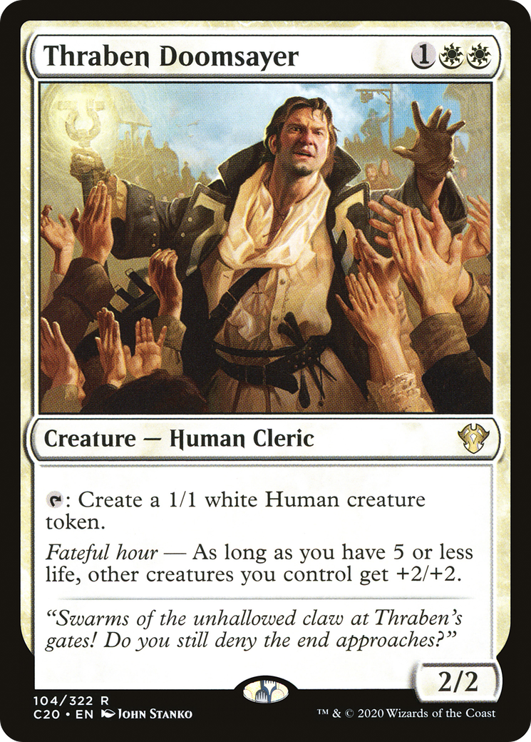 Thraben Doomsayer [C20 - 104]