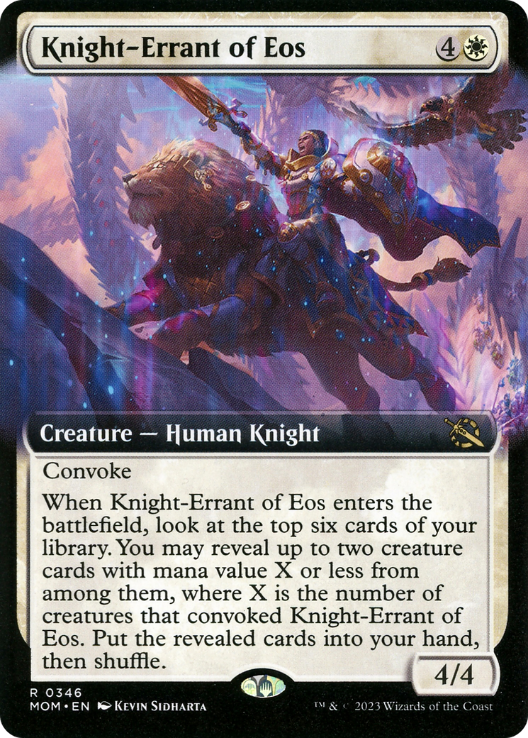 Knight-Errant of Eos (Extended Art) [MOM - 346]