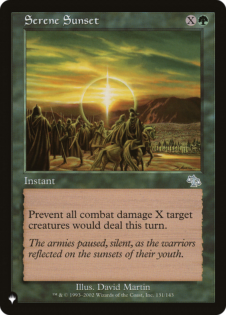 Serene Sunset [LIST - 131/143]