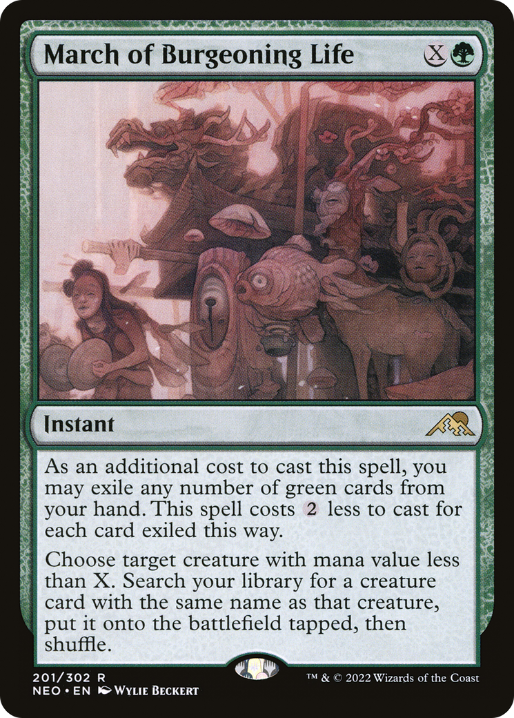 March of Burgeoning Life [NEO - 201]