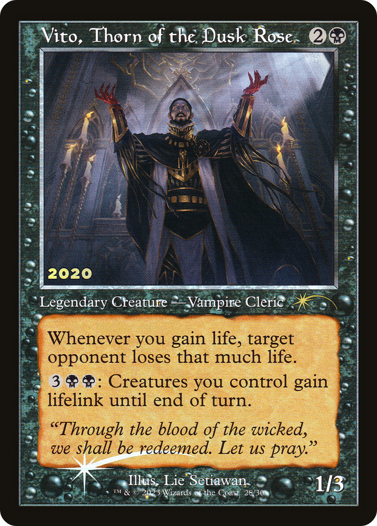 Vito, Thorn of the Dusk Rose [30A-P - 28]