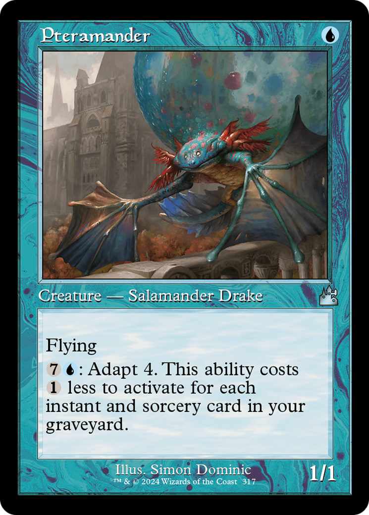 Pteramander (Retro Frame) [RVR - 317]