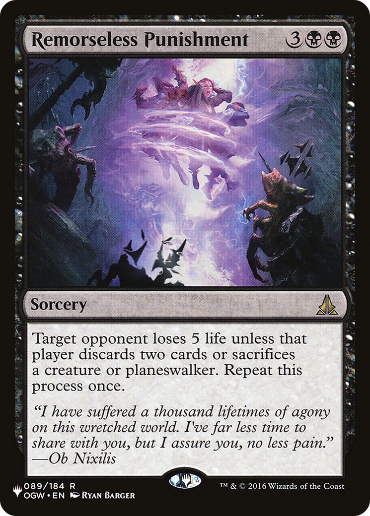 Remorseless Punishment [LIST - 089/184]