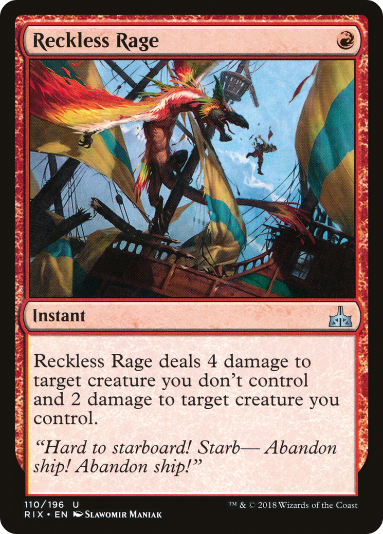 Reckless Rage [RIX - 110]