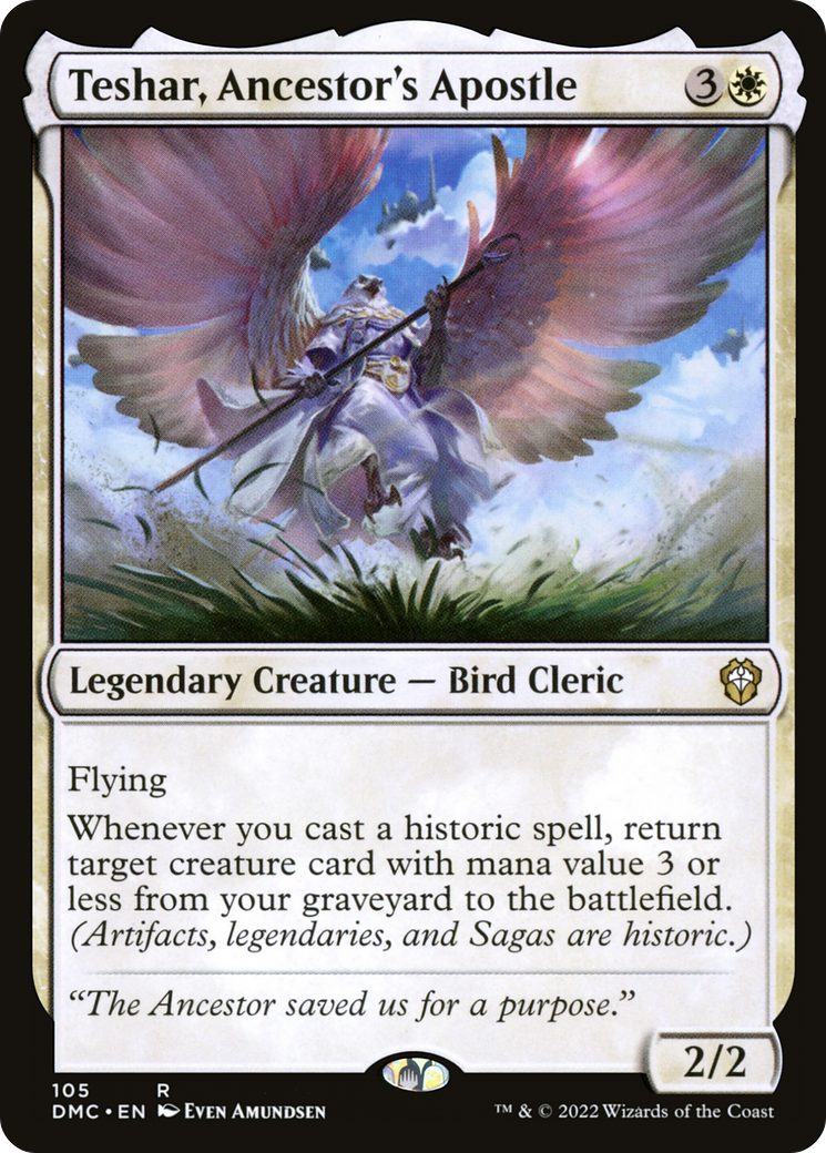 Teshar, Ancestor's Apostle [DMC - 105]
