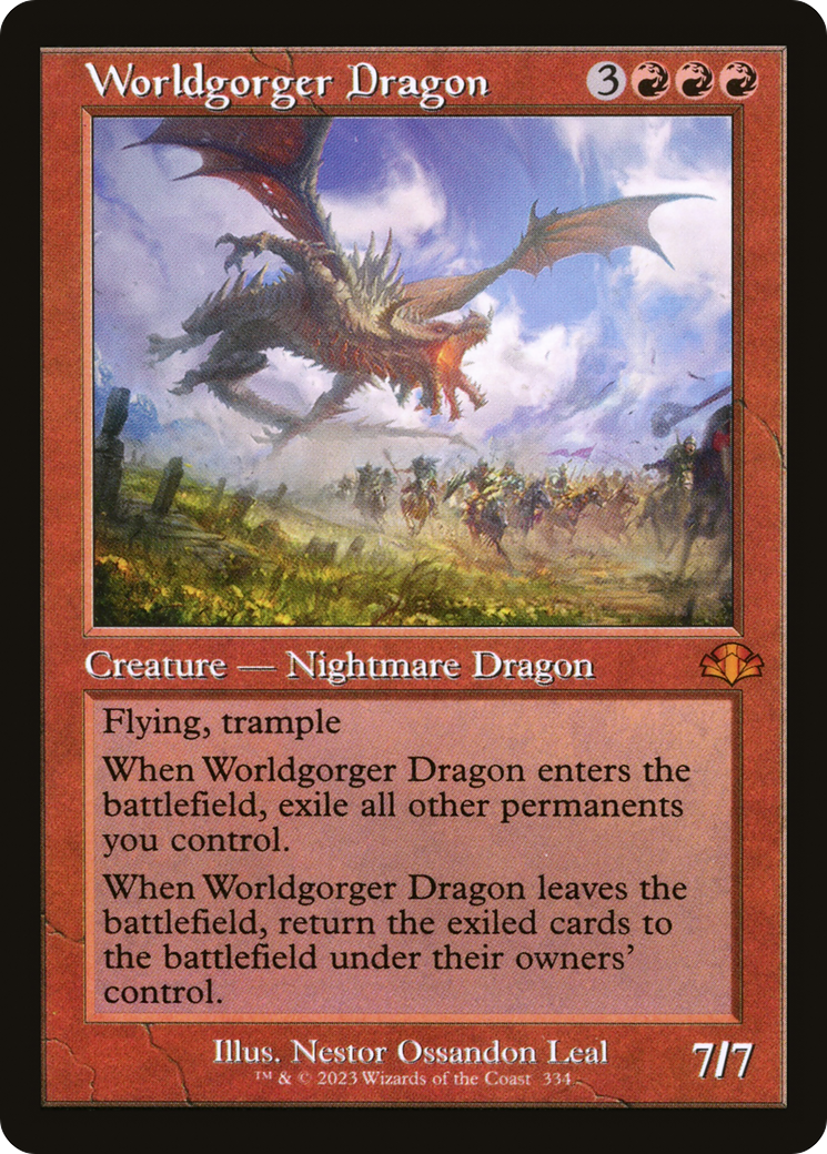Worldgorger Dragon (Retro Frame) [DMR - 334]