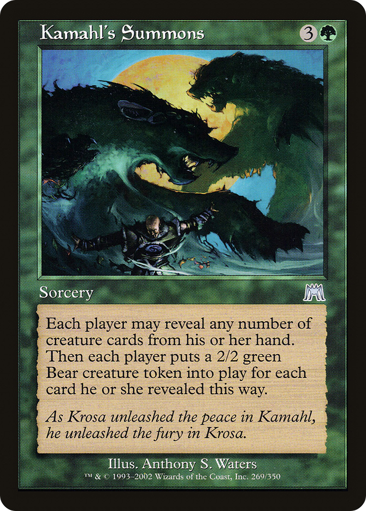 Kamahl's Summons [ONS - 269]