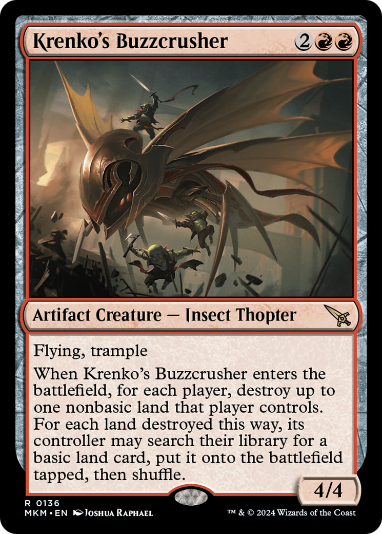 Krenko's Buzzcrusher [MKM - 136]