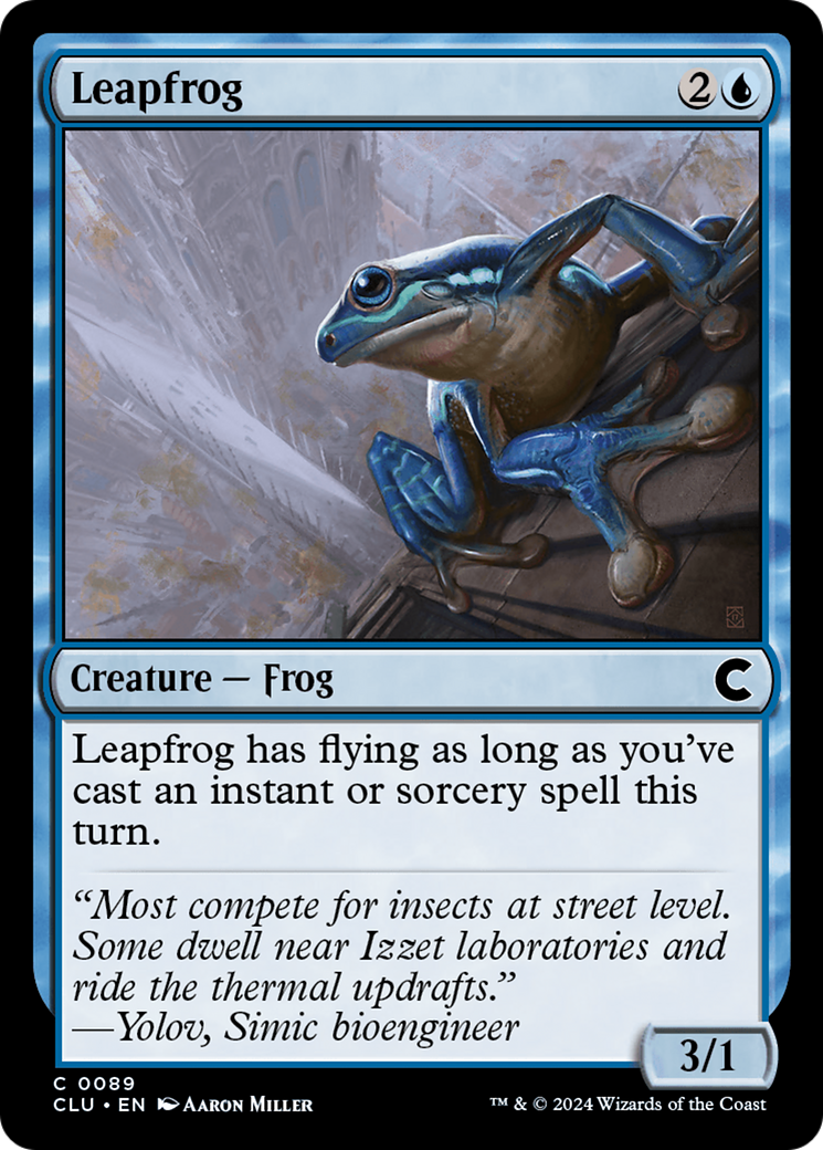 Leapfrog [CLU - 89]