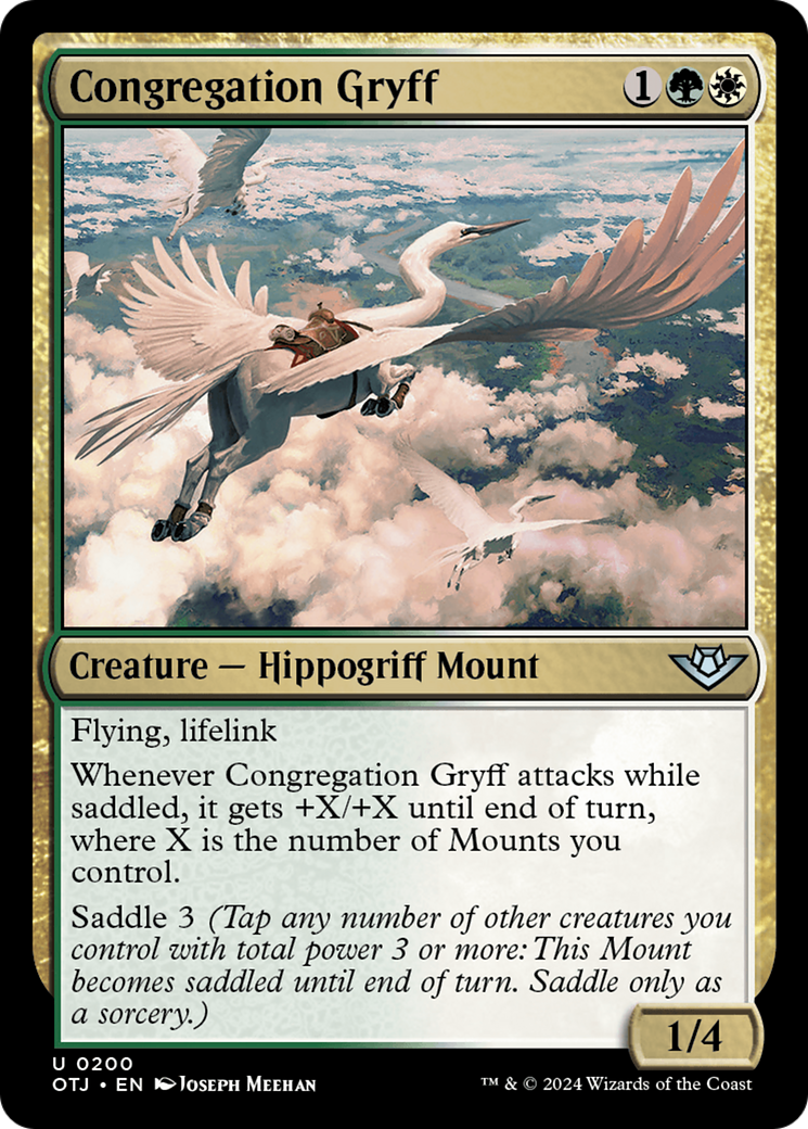 Congregation Gryff (OTJ-200) - Outlaws of Thunder Junction