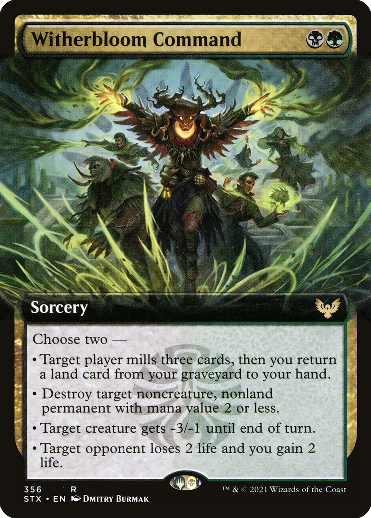 Witherbloom Command (Extended Art) [STX - 356]