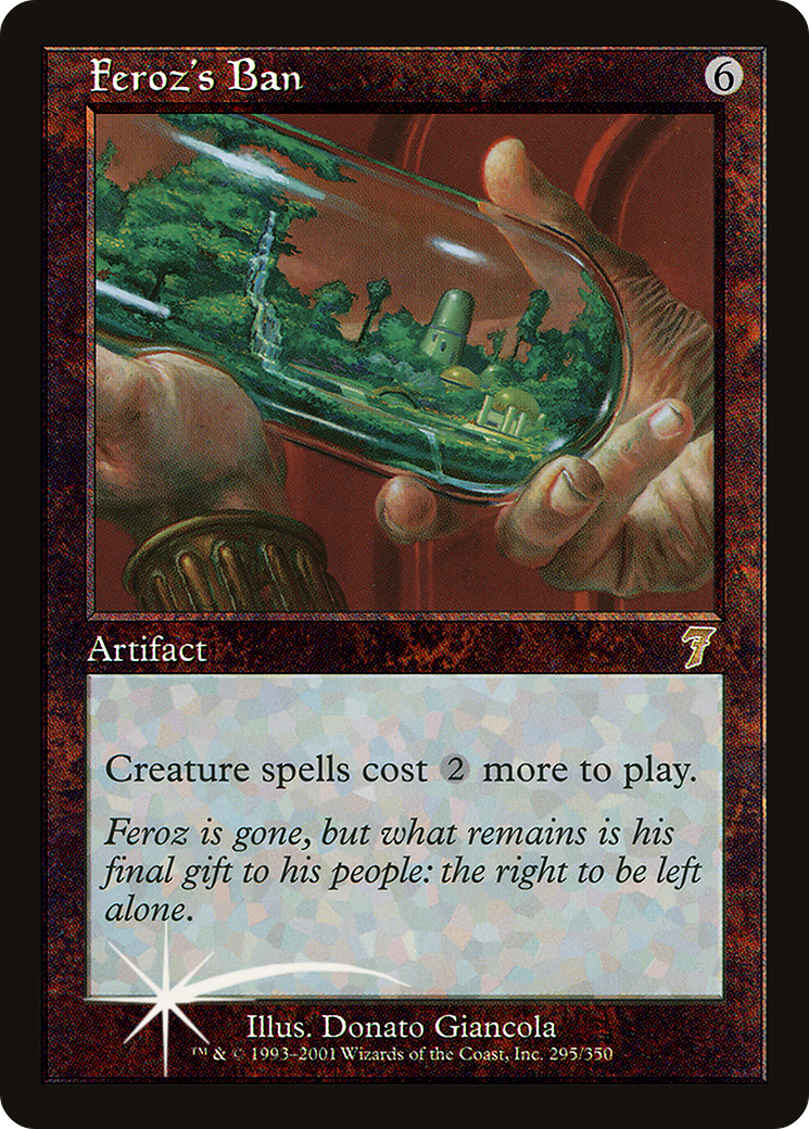 Feroz's Ban [7ED - 295]
